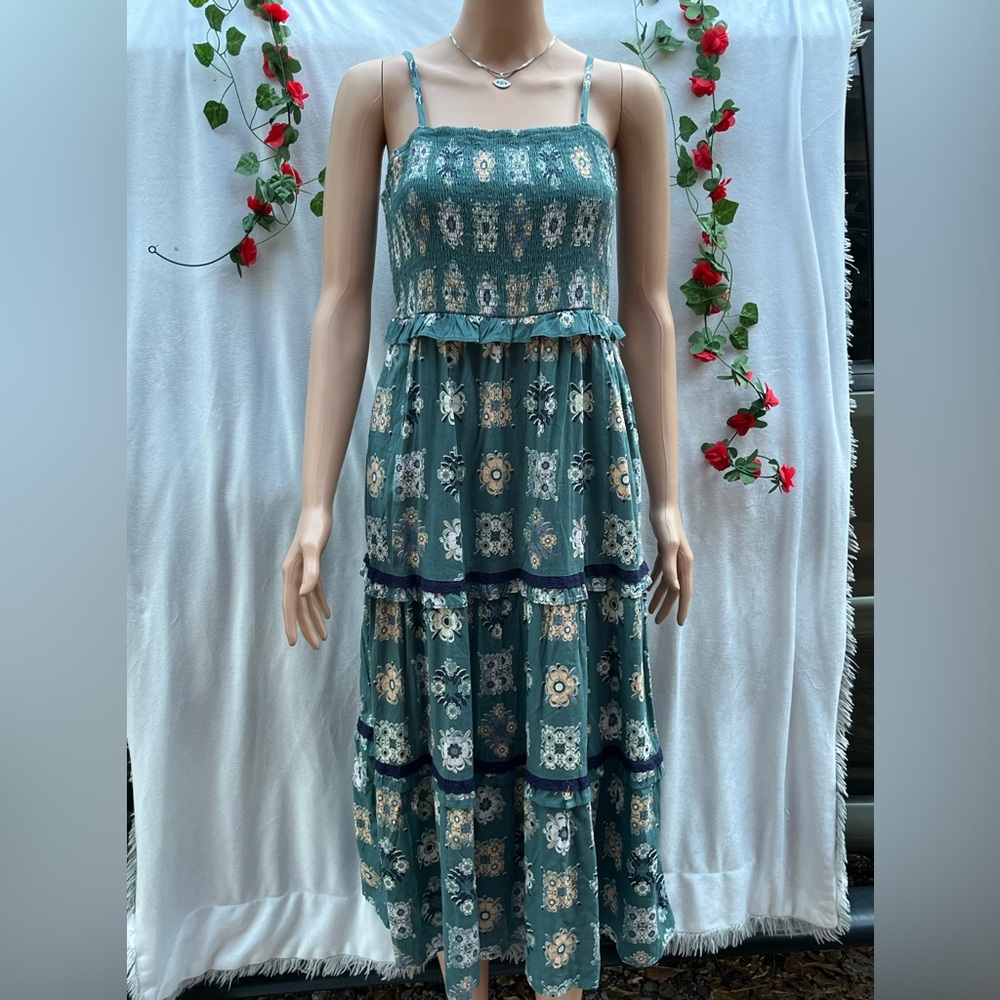 UNIVERSAL THREAD Maxidress Algodón / Rayón With Pockets Size M